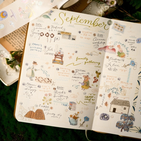 Kiss-cut Sticker Book 