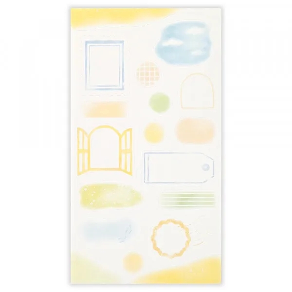 Set double sticker sheet Chủ đề Animal | Chính hãng NB