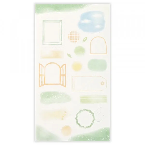 Set double sticker sheet Chủ đề Animal | Chính hãng NB