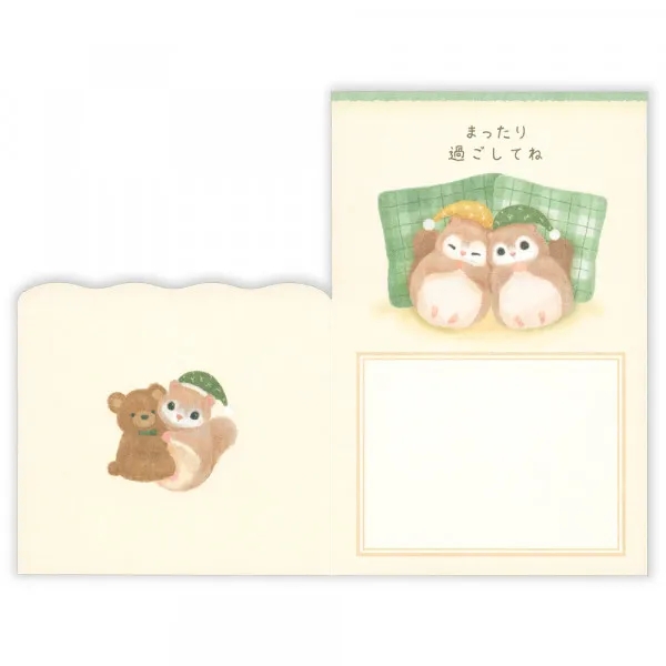 Tổng hợp các mẫu thiệp lẻ và letter set chủ đề Mattari Night | Hãng NB Nhật Bản