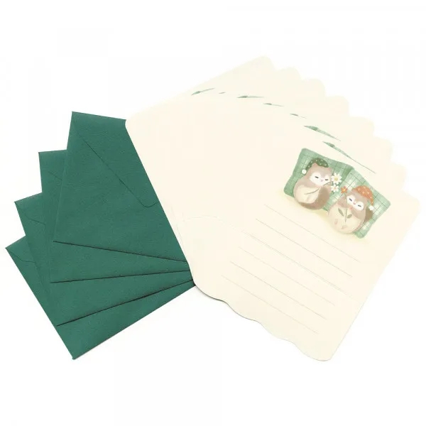 Tổng hợp các mẫu thiệp lẻ và letter set chủ đề Mattari Night | Hãng NB Nhật Bản