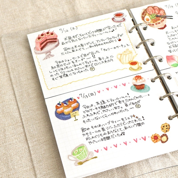 Các mẫu sticker Heart-fluttering  hãng Mindwave | Nhật Bản