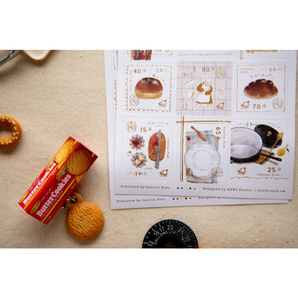 Chiết lẻ 1 tờ các mẫu Stamp Stickers hãng OURS 2026 | Nhập chính hãng