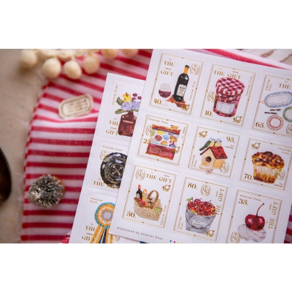 Chiết lẻ 1 tờ các mẫu Stamp Stickers hãng OURS 2026 | Nhập chính hãng