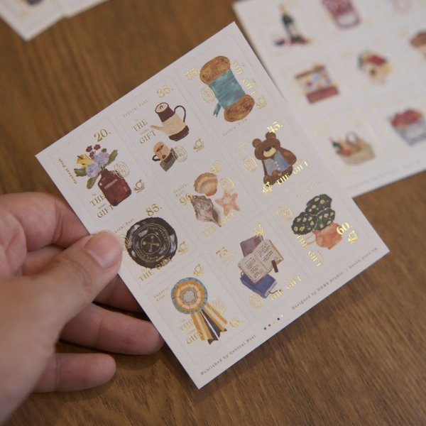 Chiết lẻ 1 tờ các mẫu Stamp Stickers hãng OURS 2026 | Nhập chính hãng