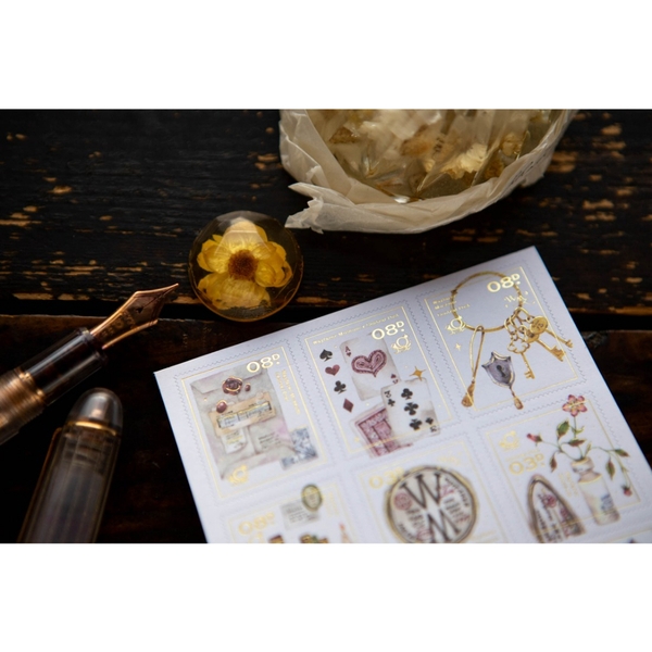 Chiết lẻ 1 tờ các mẫu Stamp Stickers hãng OURS 2026 | Nhập chính hãng