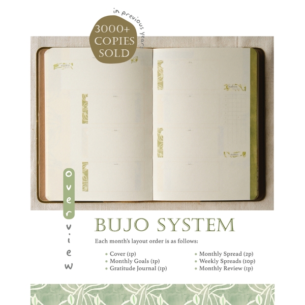 Planner 2026 | A Book of Tea | Sổ kế hoạch | Original by teayou
