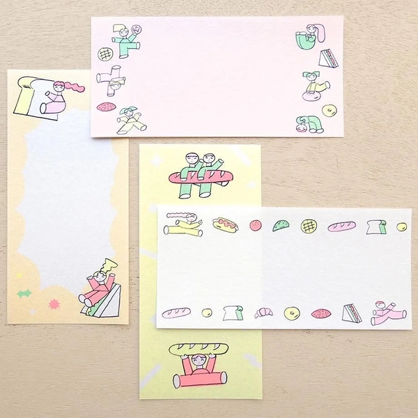 [Full Tệp 20 tờ] Các mẫu giấy note chữ nhật hãng Cozyca | hàng nhập chính hãng