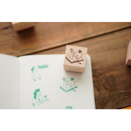 Các mẫu con dấu gỗ Series On the Desk | Nhập chính hãng Ivy Snow