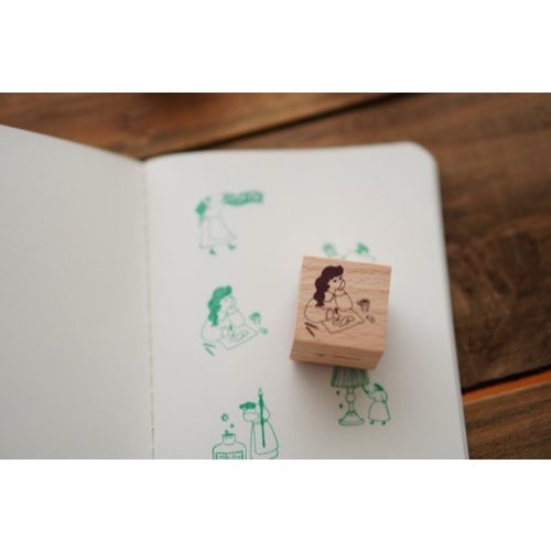 Các mẫu con dấu gỗ Series On the Desk | Nhập chính hãng Ivy Snow