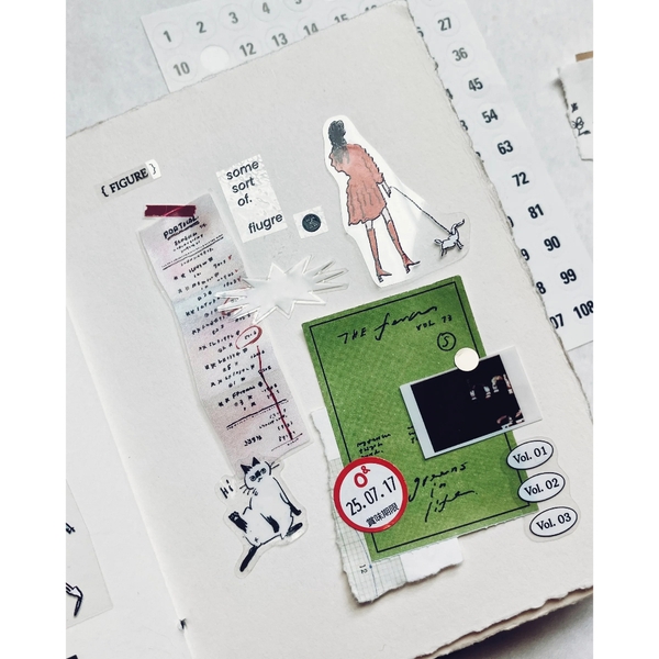 Chiết các mẫu pet tape và giấy note hãng Somesortoffern