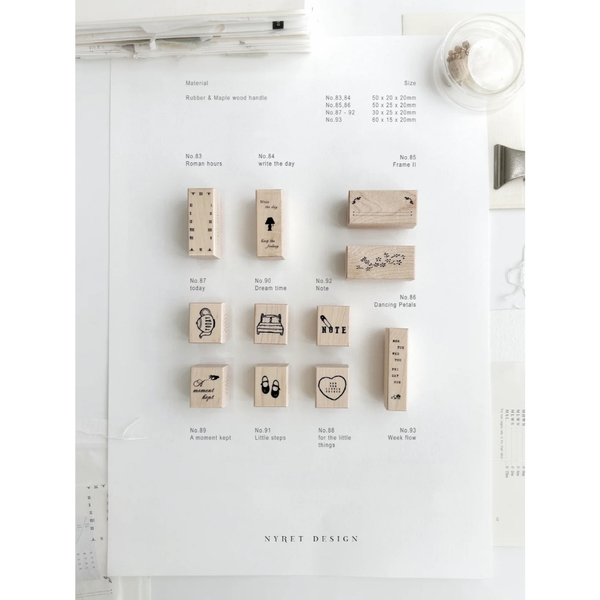 Các mẫu stamp Nyret - Vol 13 Little Things