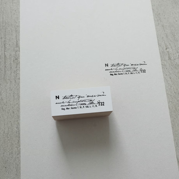 Các mẫu Stamp Yohaku | Nhập từ Sapporo Nhật Bản