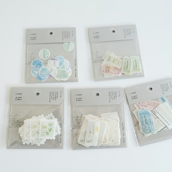 Các mẫu Flake Sticker hãng Yohaku | Nhập từ Sapporo Nhật Bản
