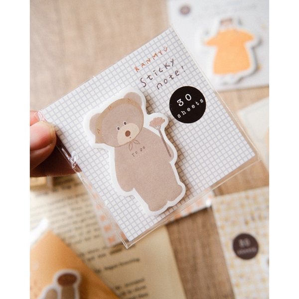 Các mẫu Sticky Note dễ thương | Chính Hãng Ranmyu