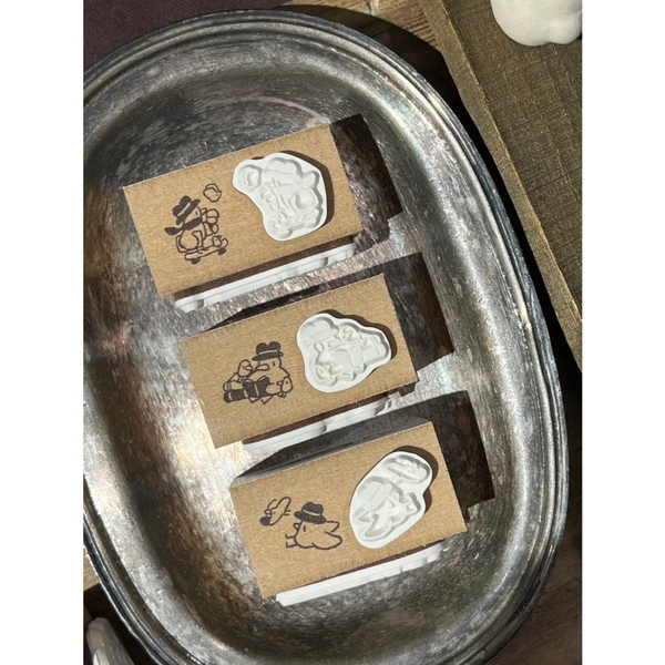Các mẫu stamp 2 mặt Mr. Bird in Malaysia| hãng Yamadoro