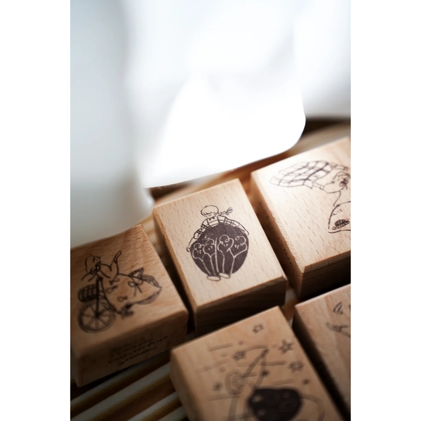 Các mẫu stamp series Messages From the Sea | hãng Yamadoro