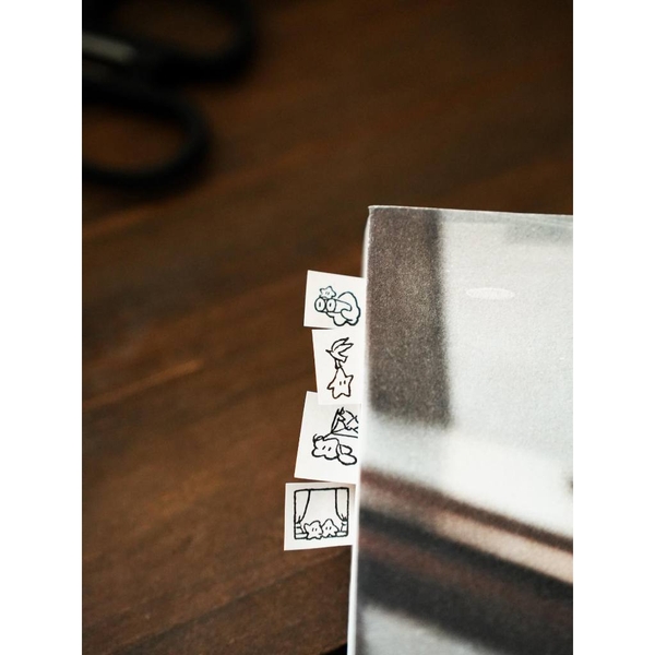 [Set và tách Set] Các mẫu stamp 2 mặt series Among Star | hãng Yamadoro