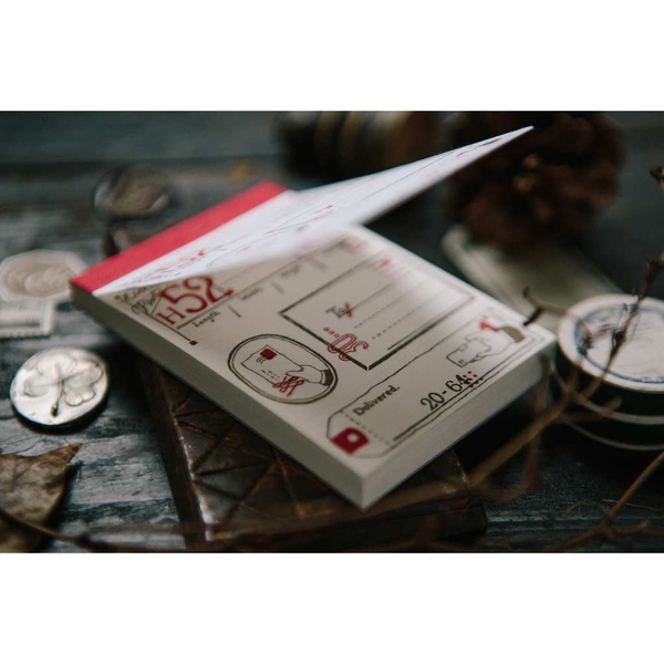 [Chiết 10 tờ] Các mẫu Letterpress note | Hãng OURS