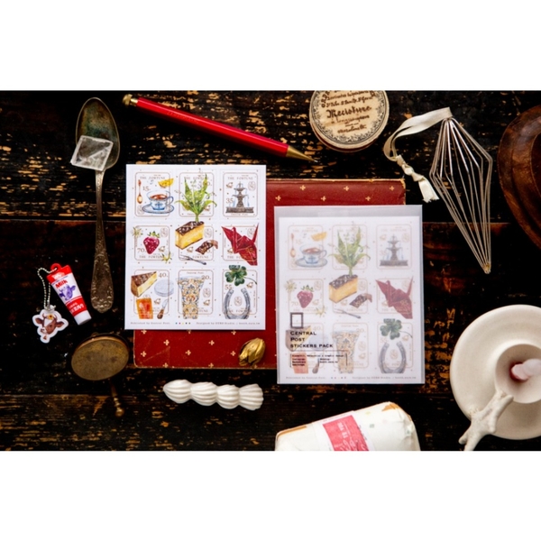Chiết lẻ 1 tờ các mẫu Stamp Stickers hãng OURS 2026 | Nhập chính hãng