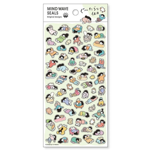 Các mẫu sticker Mindwave Nhân vật cư tê Hitokoto Soeru | chất PET