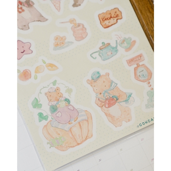 Các mẫu sticker Washi 