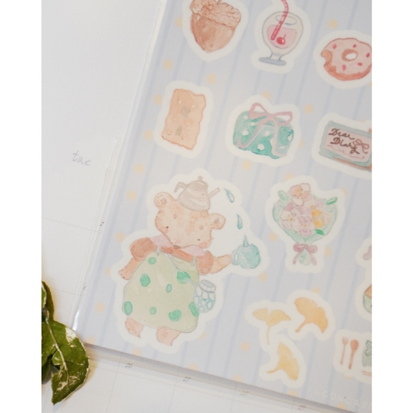 Các mẫu sticker Washi 