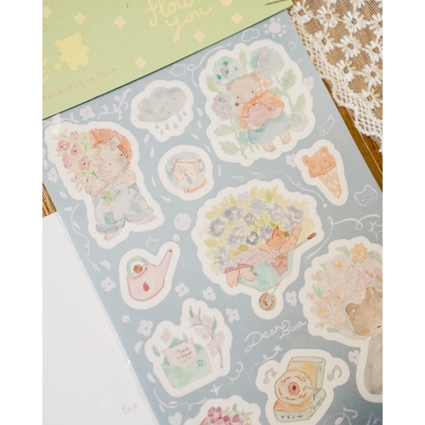 Các mẫu sticker Washi 