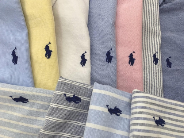 Áo sơmi Polo hồng nhạt- size 18y