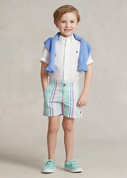 Áo sơ mi RL trắng - size 2y