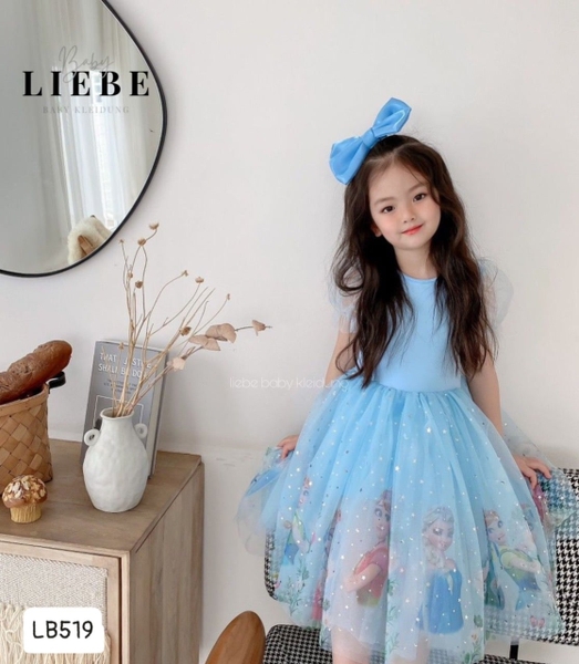 Đầm Liebe Elsa xanh