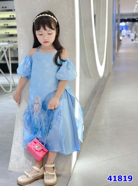 Áo dài Sofia Elsa xanh
