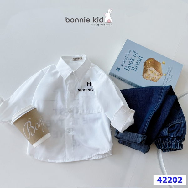 Set Bonnie sơmi trắng, quần jean