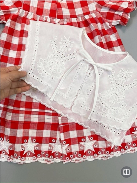 Đầm Perimit caro đỏ