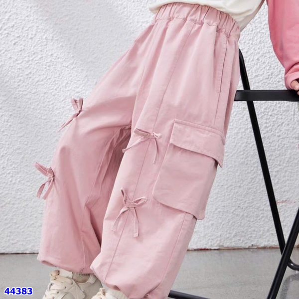 Quần XaXiao hồng nơ túi hộp - size 90
