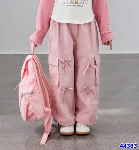 Quần XaXiao hồng nơ túi hộp - size 90