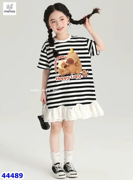 Đầm Melisa sọc Capybara