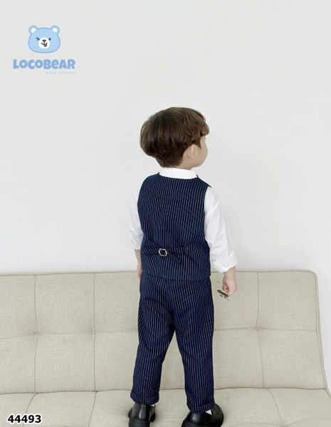 Set gile dài 4 món sọc đen - size 120