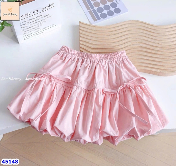 Chân váy bí J&J hồng