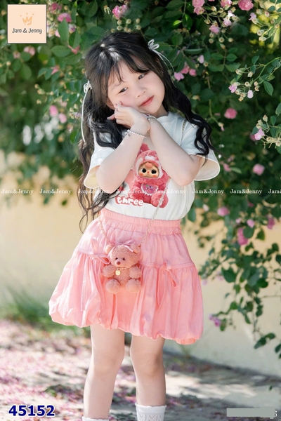 Set J&J trắng Baby3 gấu