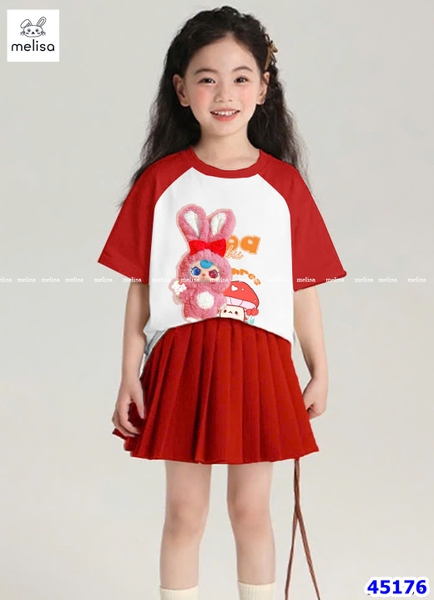 Set Melisa trắng Baby3 nấm