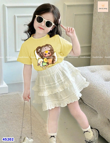 Set Melisa vàng Baby3 gấu