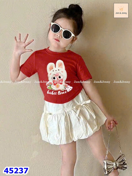 Set J&J đỏ Baby3 thỏ