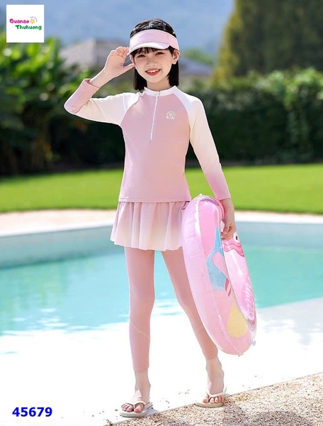 Bộ bơi Ylike hồng loang