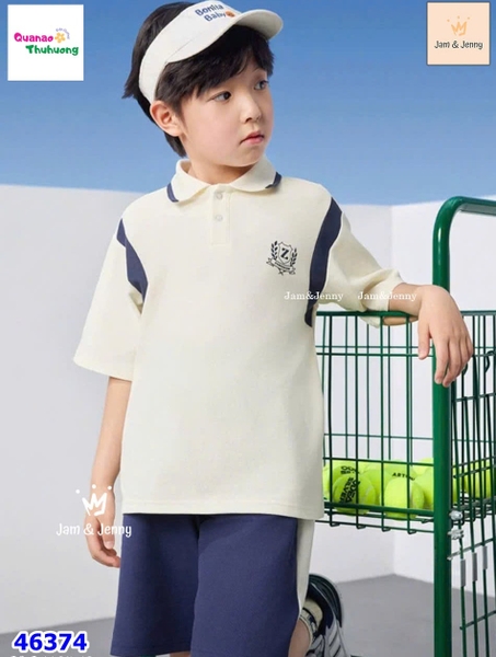 Bộ J&J kem viền xanh