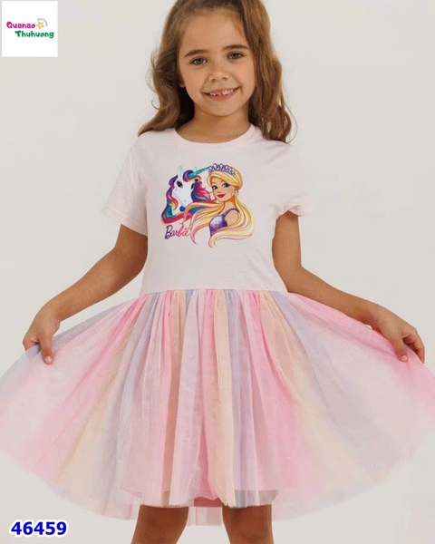 Đầm Delta hồng Barbie