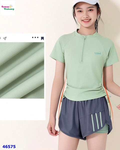 Bộ bơi Ylike xanh Created