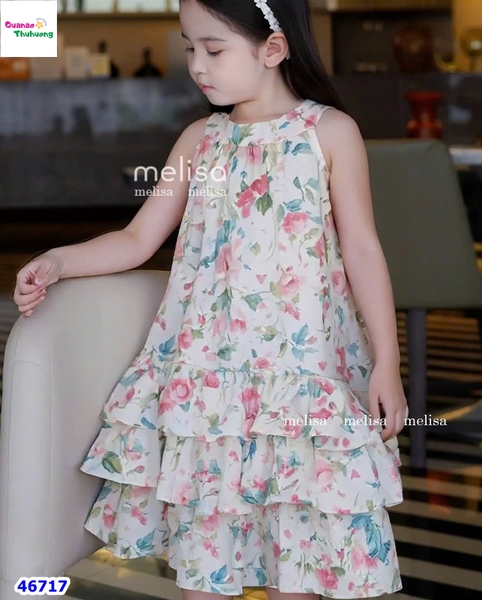 Đầm MLS yếm hoa