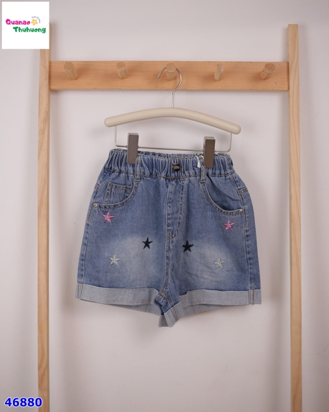 Quần short jean ngôi sao