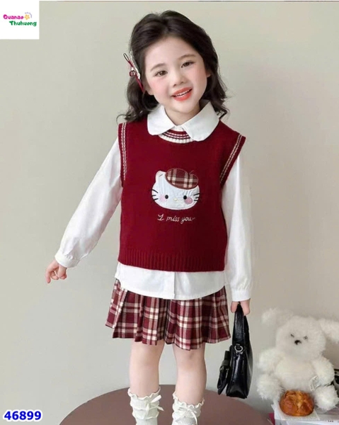 Set 3 món đỏ Hello Kitty